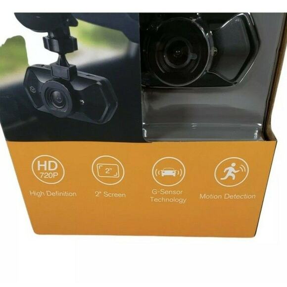 Yada Roadcam 720P Black Dash Camera, 120-Degree Wide Angle Lens, G-Sensor Techno - Picture 7 of 11